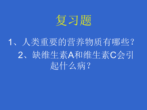 人教版初中化学九下12.2 化学元素与人体健康 课件  