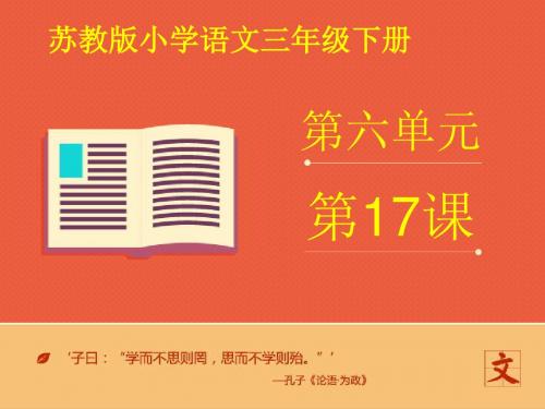 最新苏教版小学语文三年级下册《“你必须把这条鱼放掉!”》第二课时(1)优质课课件(精品)