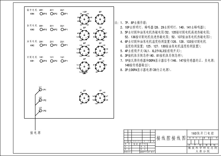 接线腔接线图