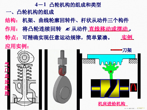 机械原理凸轮机构及其设计