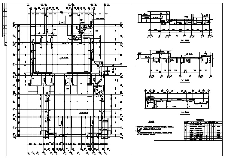 大型车库通风及排烟系统cad设计施工图（含设计说明）