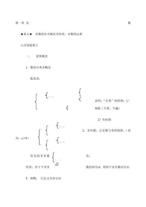 九年级数学总复习提纲人教新课标版