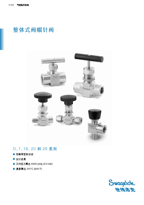 世伟洛克针阀资料(中文)