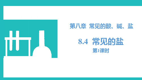 粤教版九年级化学下册《常用的盐》常见的酸、碱、盐PPT精品课件