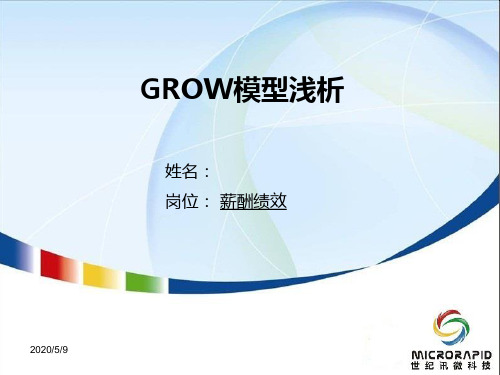 绩效管理之GROW模型(精)