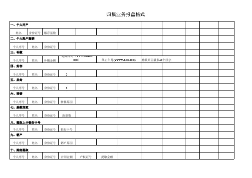 住房公积金电子报盘文档