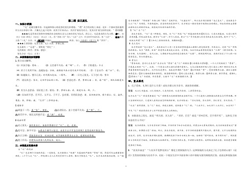 高二语文2020-2021学年下学期语文版选修《论语》之《克己复礼》专题提升答案