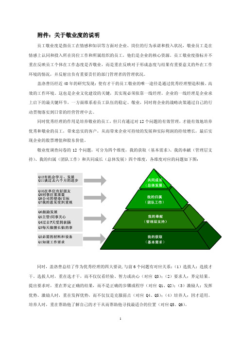 敬业度释义(文字版)