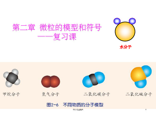 微粒的模型和符号复习ppt课件