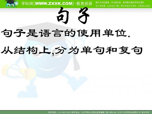 高考语文汉语知识 句子和句子成分课件