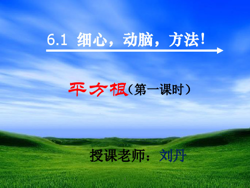 6.1.1算数平方根课件(公开课)ppt课件