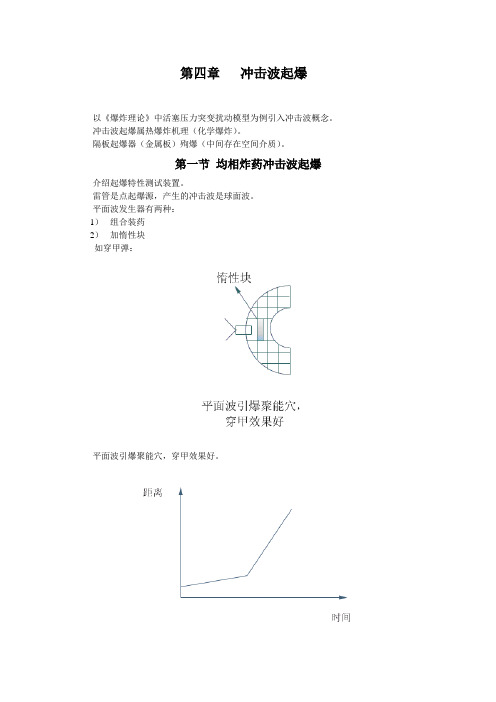 第四章冲击起爆