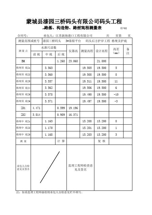 护岸工程(格埂及护底)资料