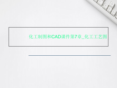 化工制图和CAD课件第7章_化工工艺图
