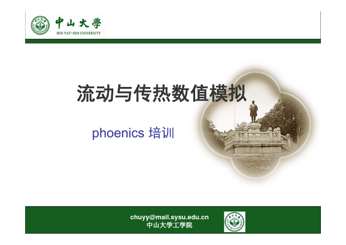 phoenics 基础知识-(三)