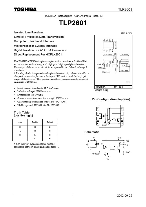 TLP2601资料