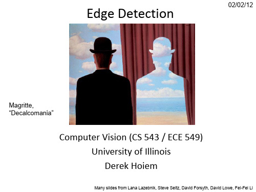 伊利诺伊州立大学计算机视觉PPT...