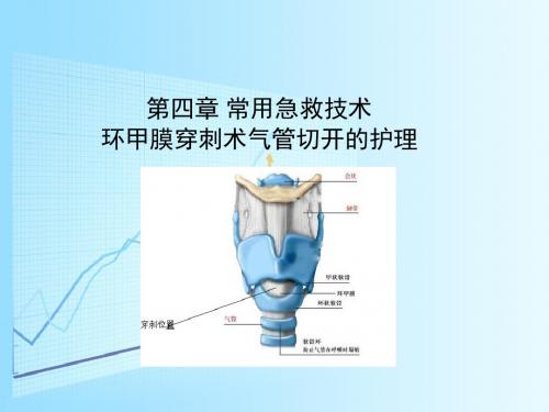 04第四章 常用急救技术 第3节 环甲膜穿刺术、切开术