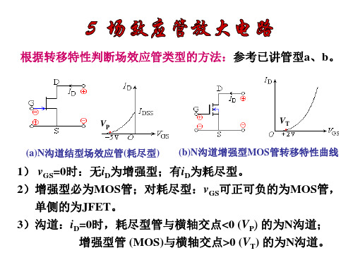 作业参考答案4-场效应管 集成电路 负反馈