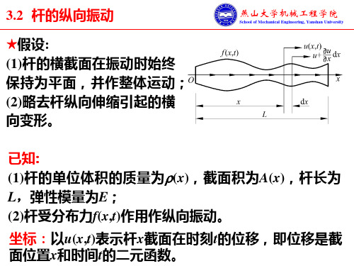 03-2 杆的纵向振动与轴的扭转振动