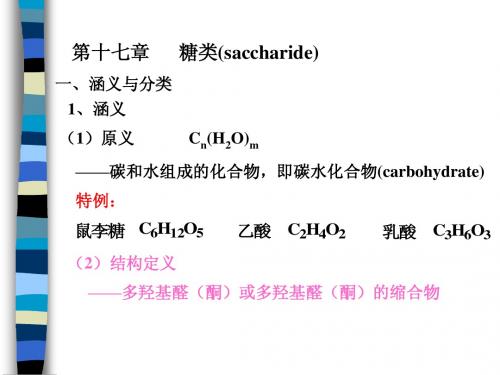 碳水化合物(药学)