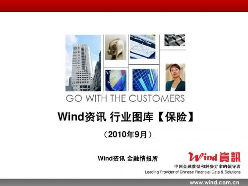 【Wind资讯】行业图库：保险9月