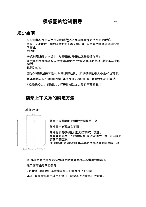 模板图的绘制指导(中文版)