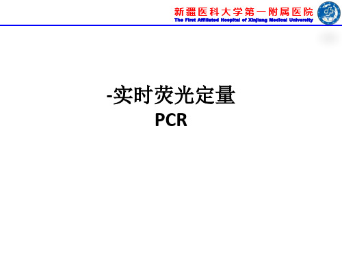 -实时荧光定量PCRppt课件