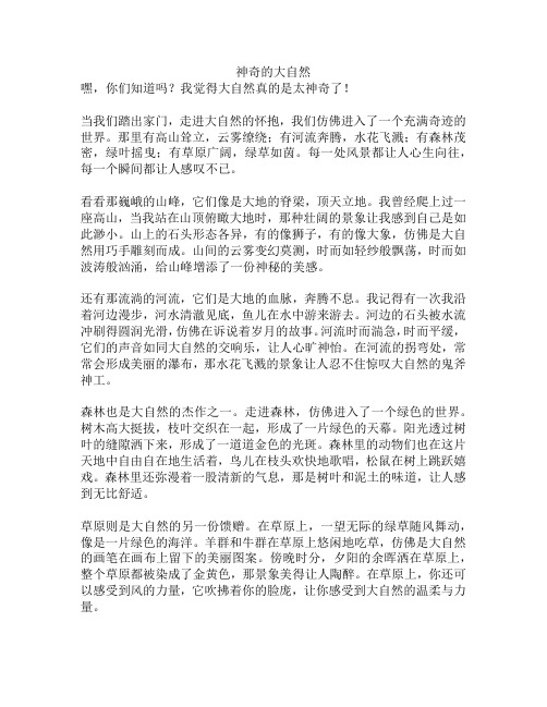 《神奇的大自然》
