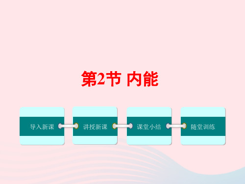 2020_2021学年九年级物理全册13.2内能课件新版新人教版