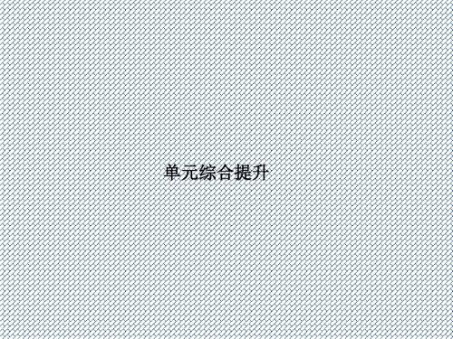 2014届高三政治一轮复习课件第一单元生活智慧与时代精神单元综合提升(新人教必修4)