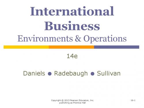 daniels_ib14inppt_16 Marketing Globally