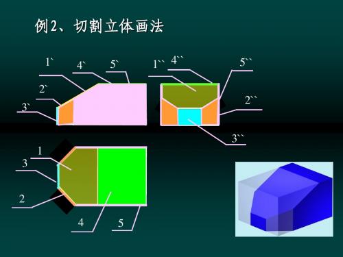 6第六讲看组合体三视图(一)