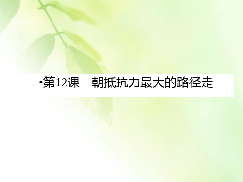 2019-2020学年语文粤教版选修中国现代散文选读课件：第12课面对苦难