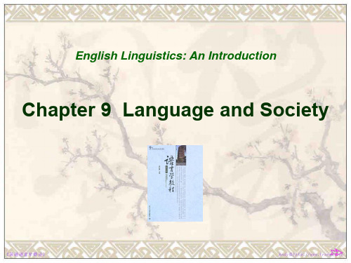 社会语言学共16页PPT资料