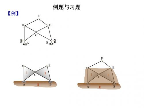 结构力学几何组成分析_例题