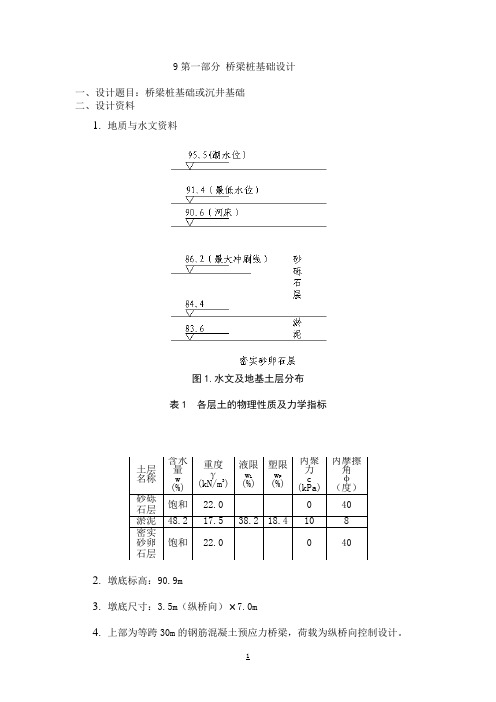 桩基础计算书