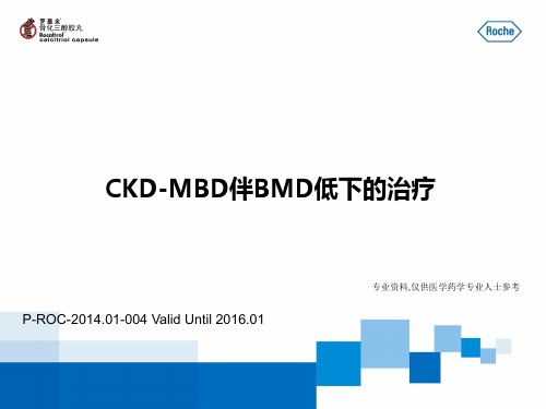 CKD-MBD伴BMD低下的治疗