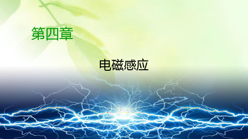 2019-2020学年人教版高中物理选修3-2同步课件：第4章 电磁感应 章末复习方案4