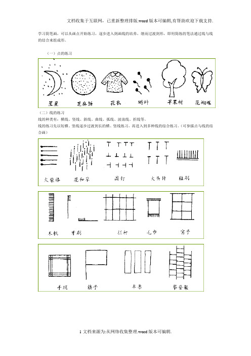 儿童简笔画教程大全