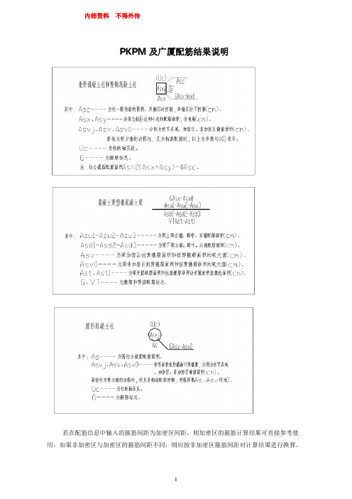 PKPM及广厦配筋结果说明001[1]