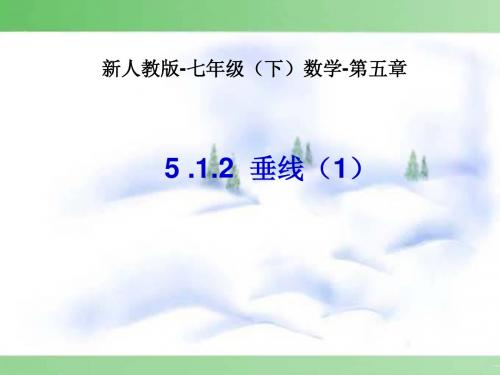 5.1.2 垂线(一)