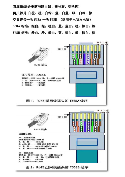 网线接法顺序