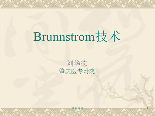 Brunnstrom技术