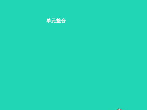 七年级政治下册第一单元做情绪的主人单元整合课件北师大版