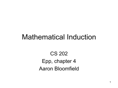 MathematicalInduction.ppt