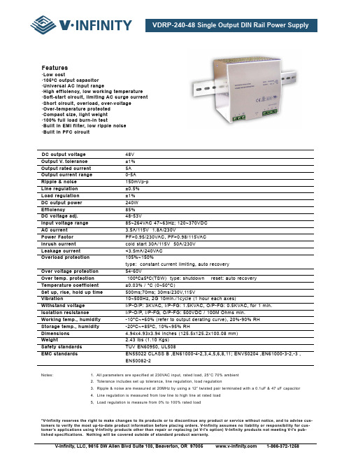 VDRP-240-48中文资料