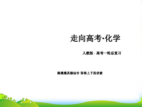 【走向高考】高考化学一轮总复习 92电解池课件 新人教(必修部分)