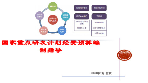 国家重点研发计划重点专项经费预算编制指导