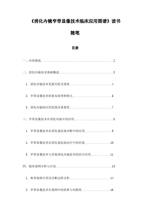 《消化内镜窄带显像技术临床应用图谱》札记